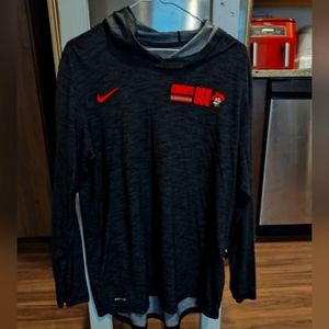 OSU COWBOYS NIKE DRI FIT HOODIE MEDIUM